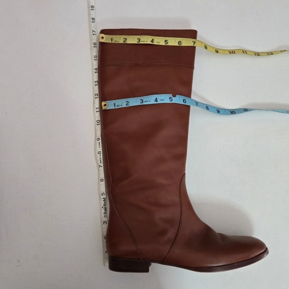 J. Crew Brown Leather Winter Boots - Picture 16 of 16